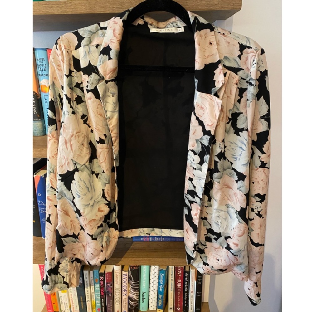 MINKPINK Rose Floral Blazer